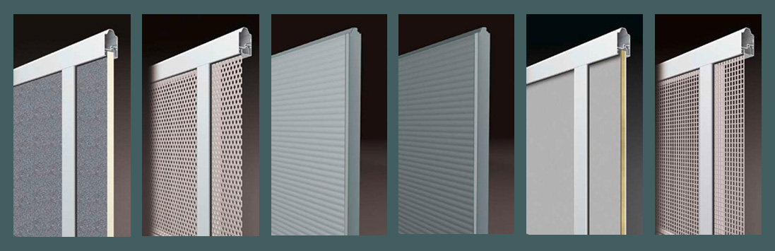 ALU-Sektionaltore – Torblattfüllungen