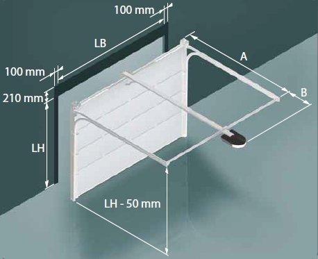 GD 130 Niedrigsturzbeschlag
