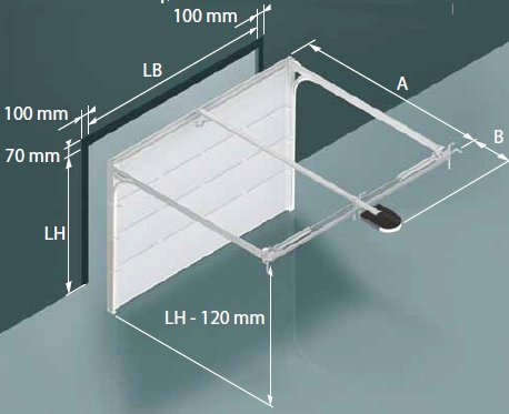 GD 70 Niedrigsturzbeschlag